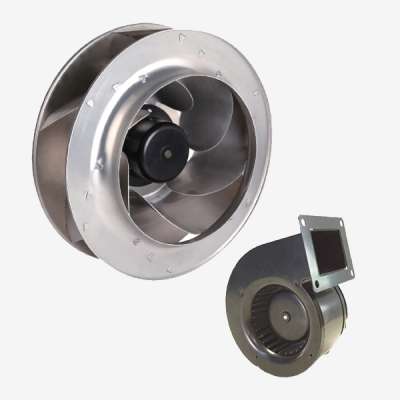 DC EC Centrifugal fans ventilation blowers with AC speed controllers PCB boards